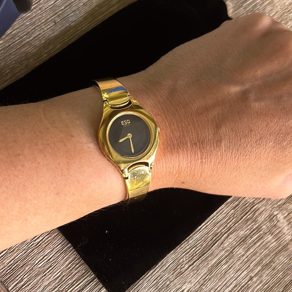 ESQ Gold Watch